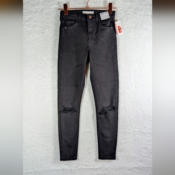Topshop Denim - 458- NWT Topshop Black Jamie‎ Jeans
